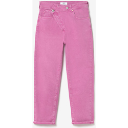 Vêtements Femme Jeans Le Temps des Cerises Cosy boyfit 7/8ème jeans violet rose Violet