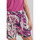 Vêtements Femme Shorts / Bermudas Le Temps des Cerises Short armelle à motif jungle violine Rose