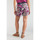 Vêtements Femme Shorts / Bermudas Le Temps des Cerises Short armelle à motif jungle violine Rose