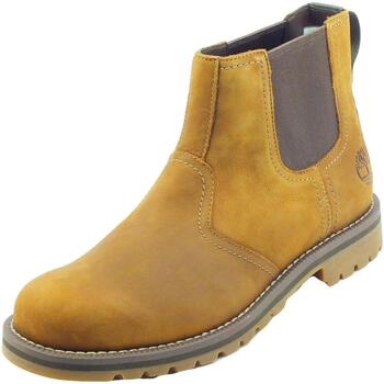 Chaussures Homme Boots Timberland 0A5SBV Larchmont Chelsea Wheat full Jaune