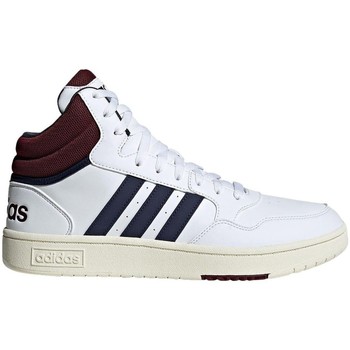 Chaussures Homme Baskets mode Munich ZAPATILLAS HOMBRE ADIDAS HOOPS 3.0 MID HP7895 Blanc