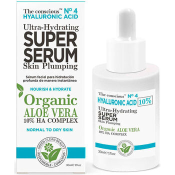 Beauté Aller au contenu principal The Conscious™ Hyaluronic Acid Ultra-hydrating Super Serum Organic Aloe Vera 