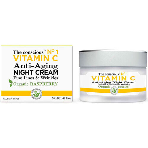Beauté Vitamin C Crema Facial The Conscious™ Vitamin C Anti-aging Night Cream Organic Raspberry 