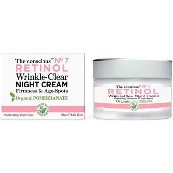 Beauté Contour Des Yeux 100% Bio The Conscious™ Retinol Wrinkle-clear Night Cream Organic Pomegranate 