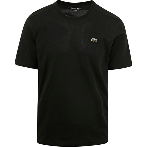 Vêtements Homme T-shirts manches courtes Lacoste T-shirt Sport Noir Noir