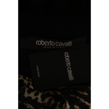 Roberto Cavalli Top en coton Noir