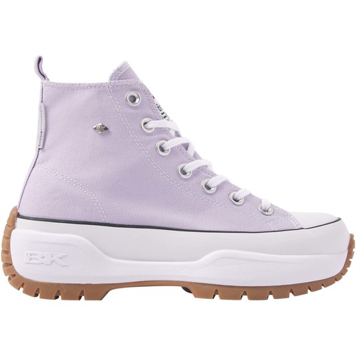 Chaussures Femme Baskets mode British Knights KAYA MID FLY Precious BASKETS MONTANTE Violet