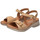 Chaussures Femme Sandales et Nu-pieds Mephisto Sandales en cuir FELINA Beige