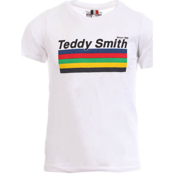 Vêtements Garçon T-shirts manches courtes Teddy Smith 61006043D Blanc