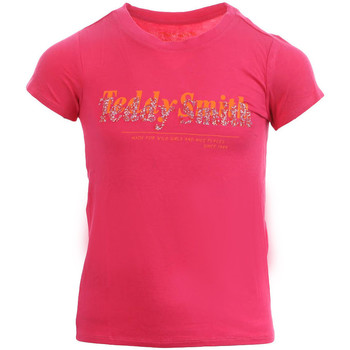 Vêtements Fille T-shirts manches courtes Teddy Smith 51006337D Rose