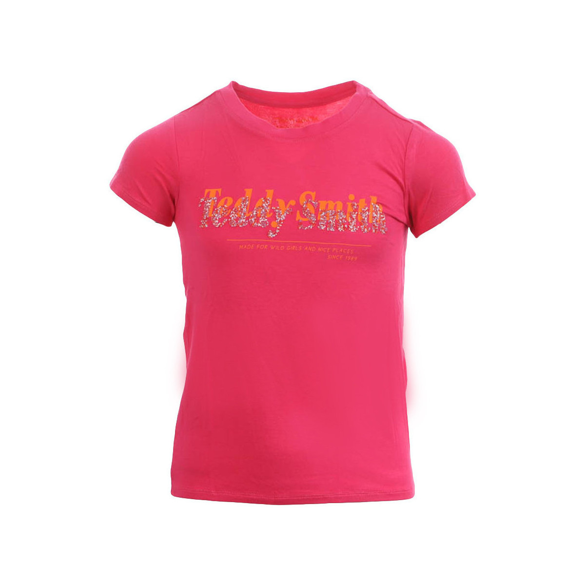 Vêtements Fille T-shirts & Polos Teddy Smith 51006337D Rose