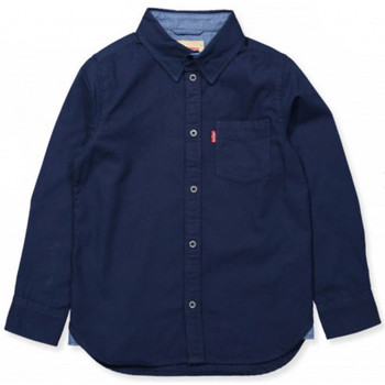 Vêtements Enfant Chemises manches longues Levi's Chemise junior  bleu marine  NN12017 - 10 ANS Bleu