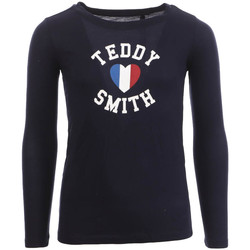 Vêtements Fille T-shirts manches longues Teddy Smith 51005816D Bleu