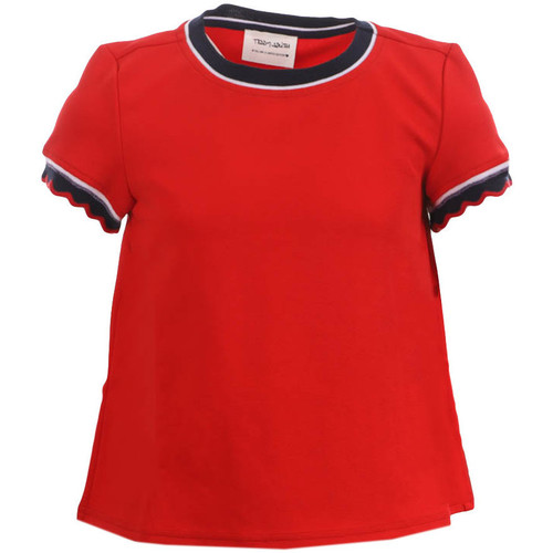 Vêtements Fille T-shirts & Polos Teddy Smith 52306178D Rouge