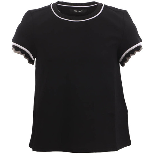 Vêtements Fille T-shirts & Polos Teddy Smith 52306178D Noir