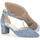 Chaussures Femme Escarpins Gabor Escarpins en suede à talon bloc recouvert Bleu