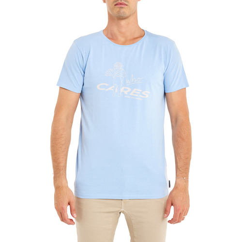 Vêtements Homme T-shirts & Polos Pullin T-shirt cropped WHOCARES Bleu