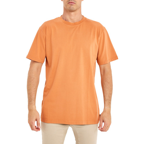 Vêtements Homme Hip Hop Honour Pullin T-shirt  RELAXMELON Orange