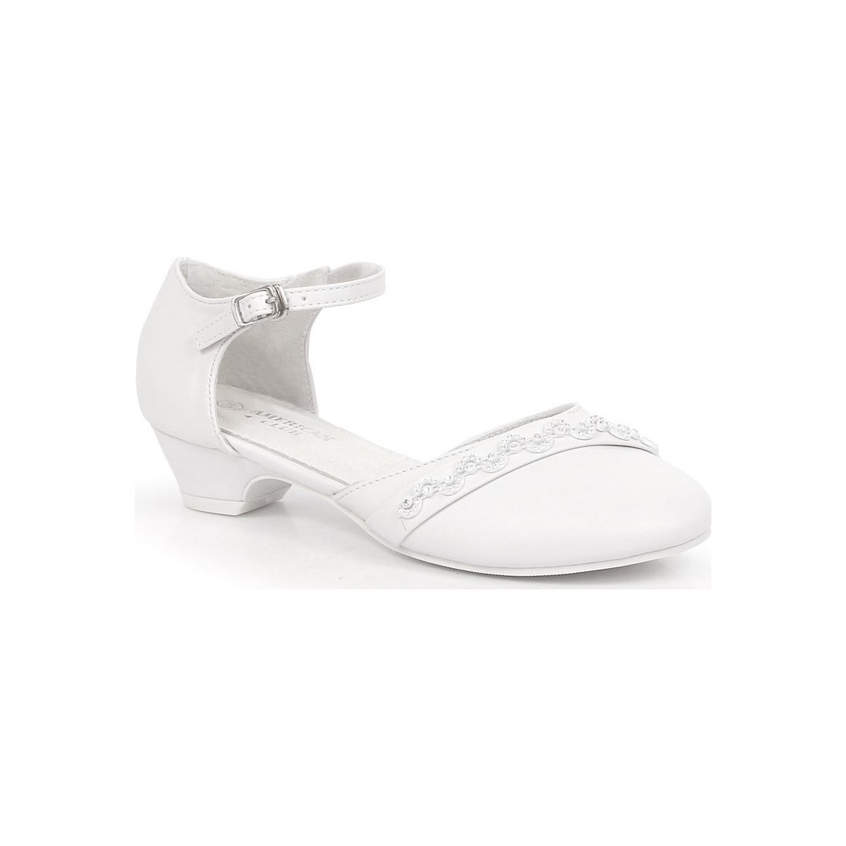 Chaussures Enfant Ballerines / babies American Club AM914 Blanc