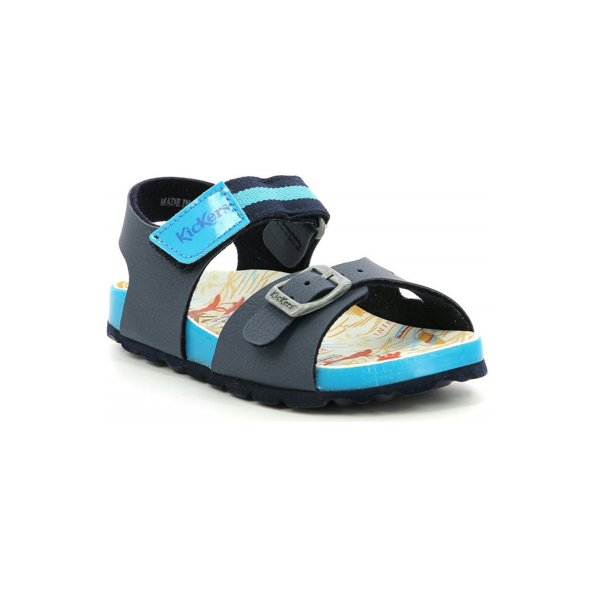Chaussures Garçon Sandales et Nu-pieds Kickers Sostreet Bleu