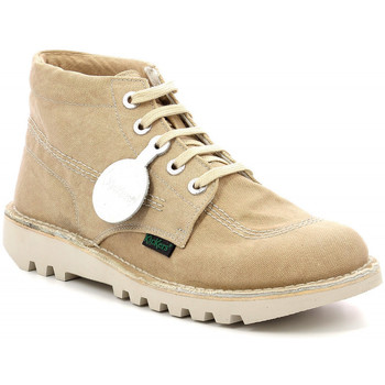 Chaussures Homme Boots Kickers Kick Hi BEIGE CLAIR