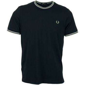 Vêtements Homme T-shirts manches courtes Fred Perry Twin Tipped T-Shirt Bleu
