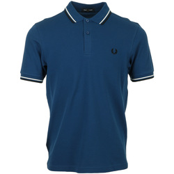 Vêtements Homme T-shirts & Polos Fred Perry Twin Tipped Shirt Bleu