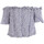 Vêtements Fille T-shirts manches courtes Teddy Smith 52306376D Bleu