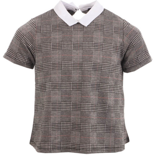 Vêtements Fille Dot Print Regular Fit Shirt Teddy Smith 52306160D Gris
