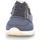 Chaussures Femme Baskets mode Gabor Sneakers en suede à talon plat Bleu
