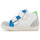 Chaussures Garçon Sneakers REMONTE R3511-01 Shwarz BOUBA SCRATCH ARROW Blanc