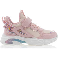 Chaussures Fille Baskets basses Color Block Baskets / sneakers Fille Rose ROSE