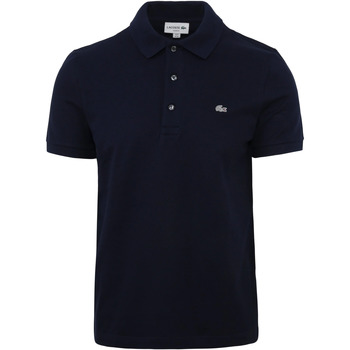 Vêtements Homme T-shirts & Polos Lacoste Polo Piqué Marine Bleu