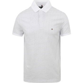 Vêtements Homme T-shirts & Polos Tommy Hilfiger Polo Shirt Imprimé blanc Blanc