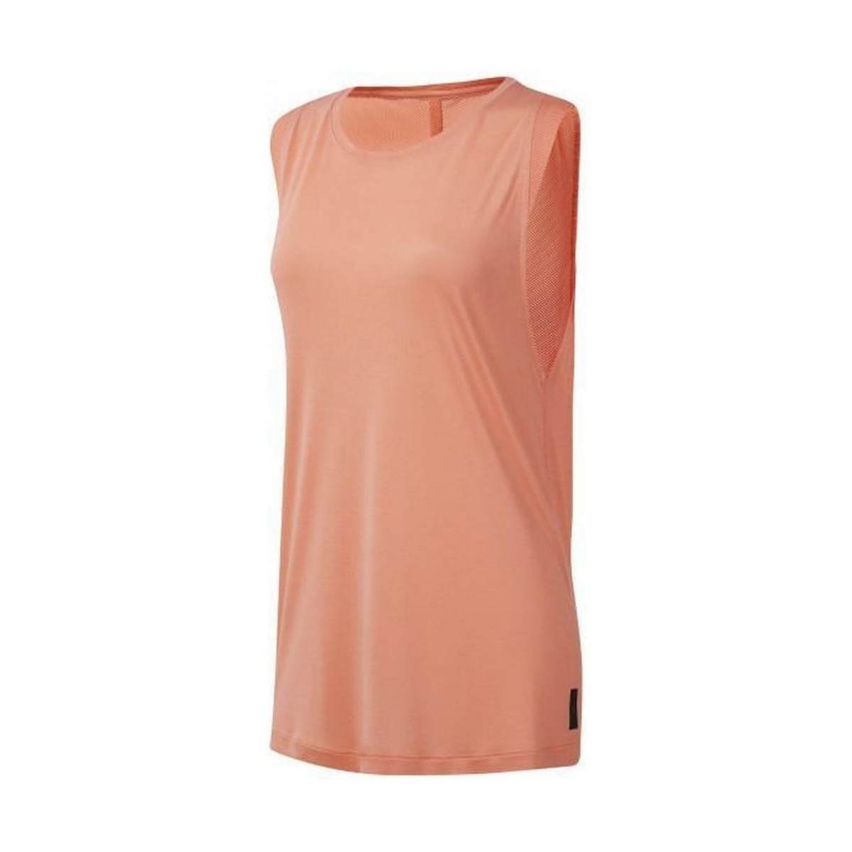 Vêtements Femme Débardeurs / T-shirts sans manche Reebok Sport Ts Solid Muscle Tank Orange