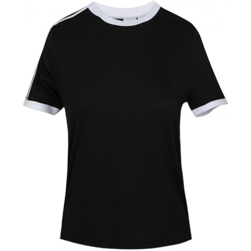 Vêtements Femme T-shirts & Polos adidas Originals 3-Stripes Tee Noir