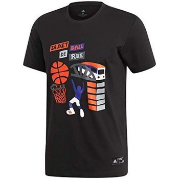 Vêtements Homme T-shirts & Polos Kids adidas Originals Some Basketball Noir