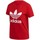 Vêtements Femme T-shirts & Polos adidas Originals Trefoil Tee Rouge