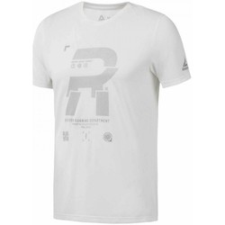 Vêtements Homme T-shirts & Polos Reebok Sport Reflective Tee Blanc