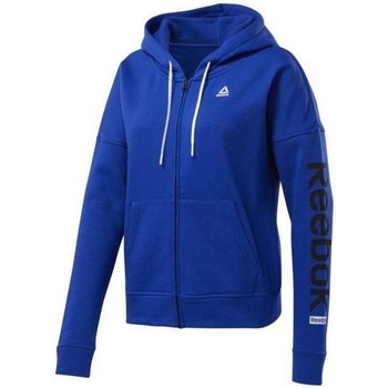 Vêtements Femme Sweats Reebok Sport Linear Logo Fullzip Bleu