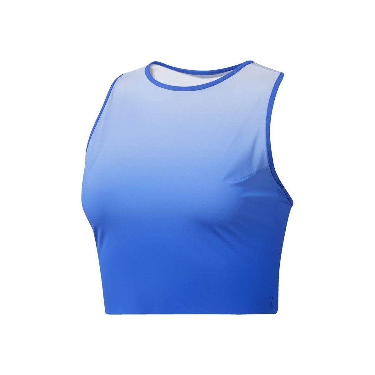 Vêtements Femme Débardeurs / T-shirts sans manche Reebok Sport Y Ombre Crop Bleu