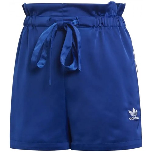 Vêtements Femme Shorts / Bermudas adidas brussels Originals Satin Shorts Bleu