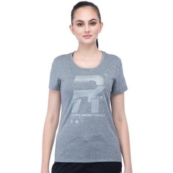 Vêtements Femme T-shirts & Polos Run_R Reebok Sport Reflective Graphic Gris