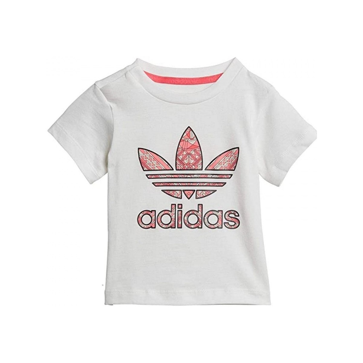 Vêtements Enfant T-shirts manches courtes adidas Originals I Grphc Ms Tee Blanc