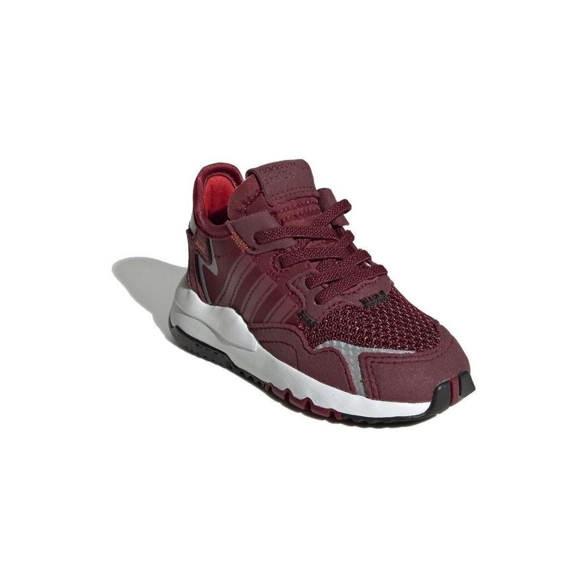 Chaussures Enfant Baskets basses adidas Originals Nite Jogger El I Rouge