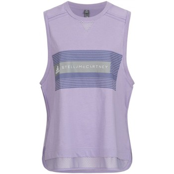 Vêtements Femme Débardeurs / T-shirts sans manche adidas schedule Originals Logo Mesh Tank Top Violet