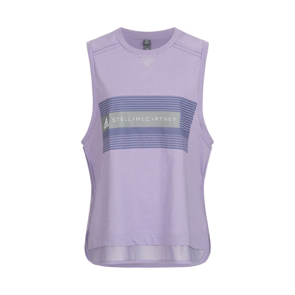 Vêtements Femme Débardeurs / T-shirts sans manche adidas Originals Logo Mesh Tank Top Violet