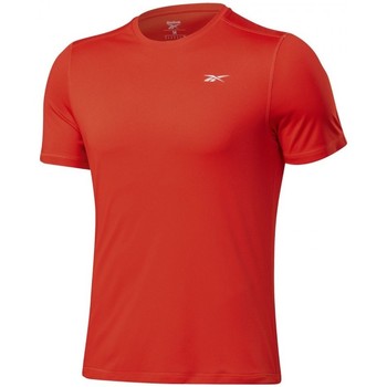 Vêtements Homme T-shirts & Polos Reebok training Sport Re Basic Ss Tee Rouge