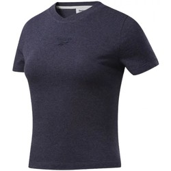 Vêtements Femme T-shirts & Polos reebok Shirt Sport Te Texture Tee Violet