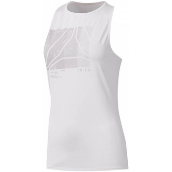 Vêtements Femme Débardeurs / T-shirts pallas sans manche Reebok Sport Os Ac Graphic Tank Blanc